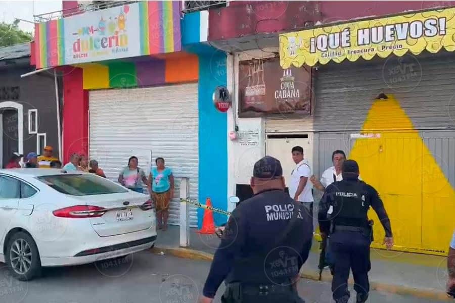 Un muerto y un herido deja ataque a bar en Teapa