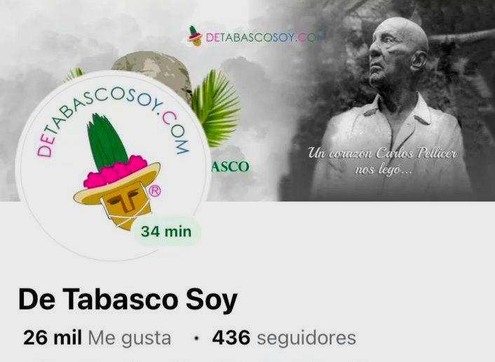 Hackean página de Facebook del sitio De Tabasco Soy