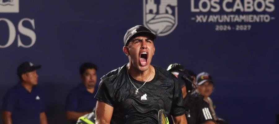 Mexicano Luis Carlos Álvarez avanza a la segunda ronda del Abierto de Los Cabos