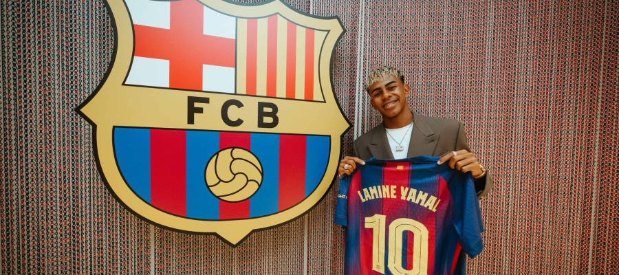 Lamine Yamal renueva y es el nuevo 10 del Barcelona Lamine Yamal renueva y es el nuevo 10 del Barcelona