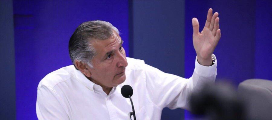 Reaparece Adán Augusto; se dice a la orden de cualquier autoridad Reaparece Adán Augusto; se dice a la orden de cualquier autoridad