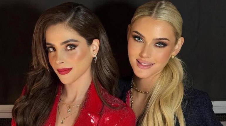 Fátima Bosch posa junto a Miss Universo 2024