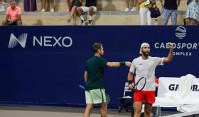 Mexicano Santiago González se mete a semifinales en dobles del Abierto de Los Cabos