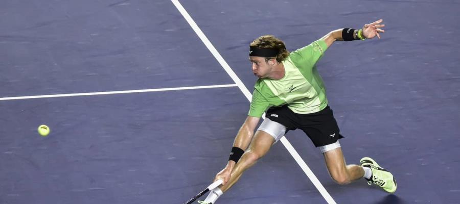 Andrey Rublev avanza a semifinal del Abierto de Los Cabos