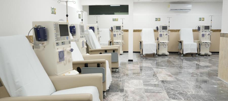 Inaugura Sheinbaum ampliación del área de hemodiálisis del Hospital "Juan Graham" Inaugura Sheinbaum ampliación del área de hemodiálisis del Hospital "Juan Graham"