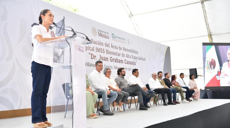 Destaca Sheinbaum ampliación de la Macuspana-Escárcega y el Tren Estación Chontalpa-Dos Bocas