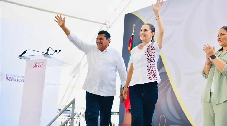 Convoca May a tabasqueños a evento de Sheinbaum en Villahermosa
