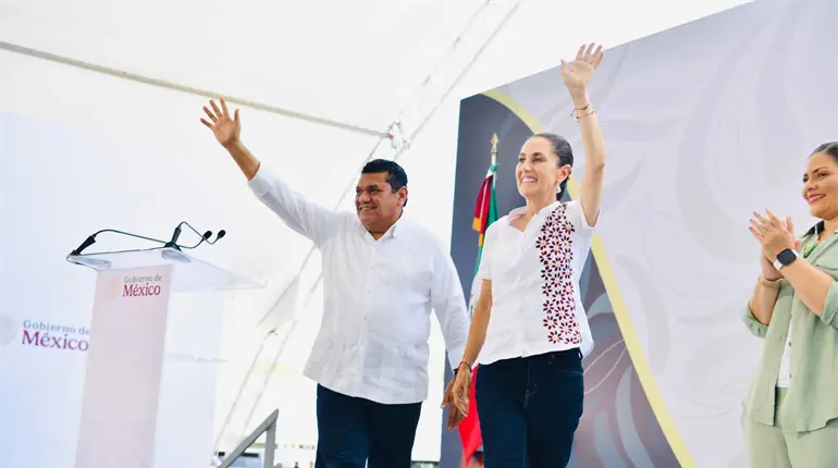 "Ya me adoptaron, ya soy tabasqueña": Sheinbaum en Tabasco