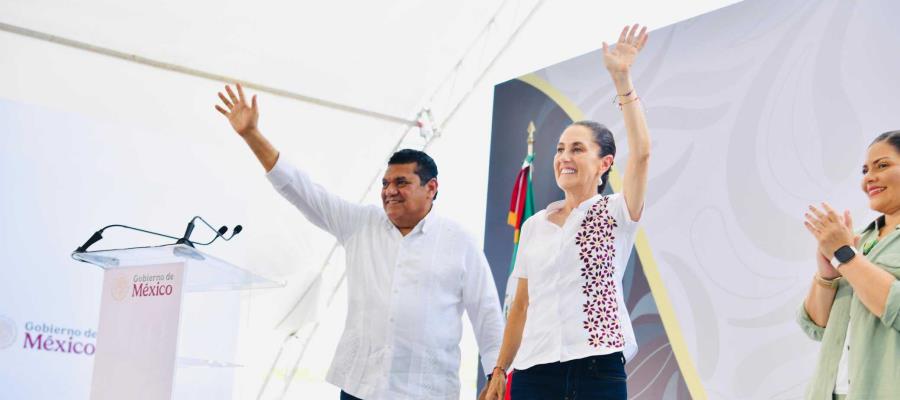 "Ya me adoptaron, ya soy tabasqueña": Sheinbaum en Tabasco "Ya me adoptaron, ya soy tabasqueña": Sheinbaum en Tabasco