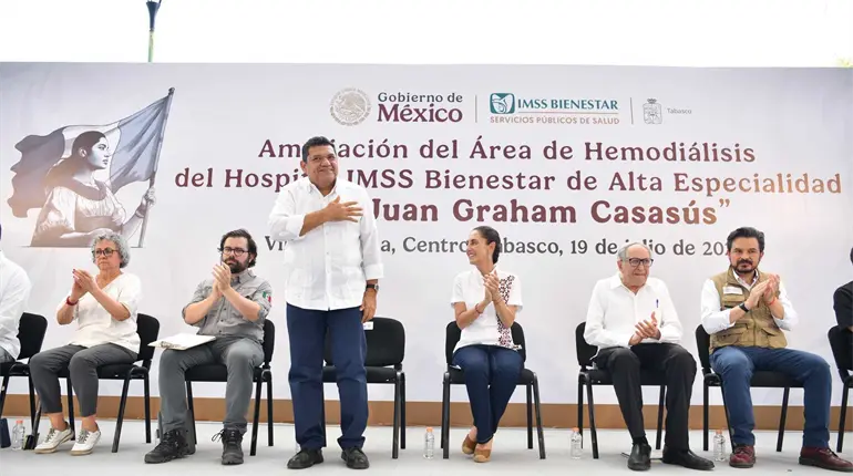 Reitera May que su gobierno devolverá la paz a Tabasco