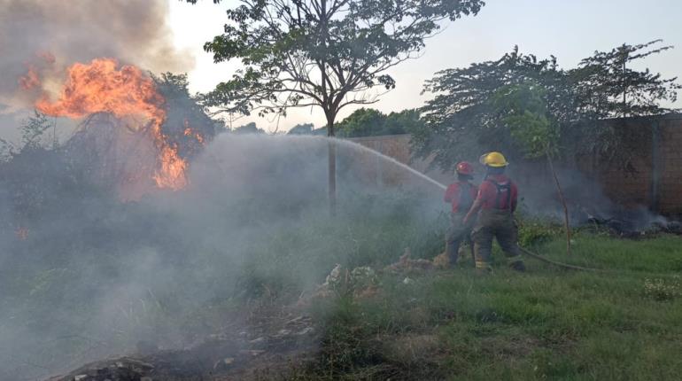 Atiende Protección Civil 5 incendios en Centro