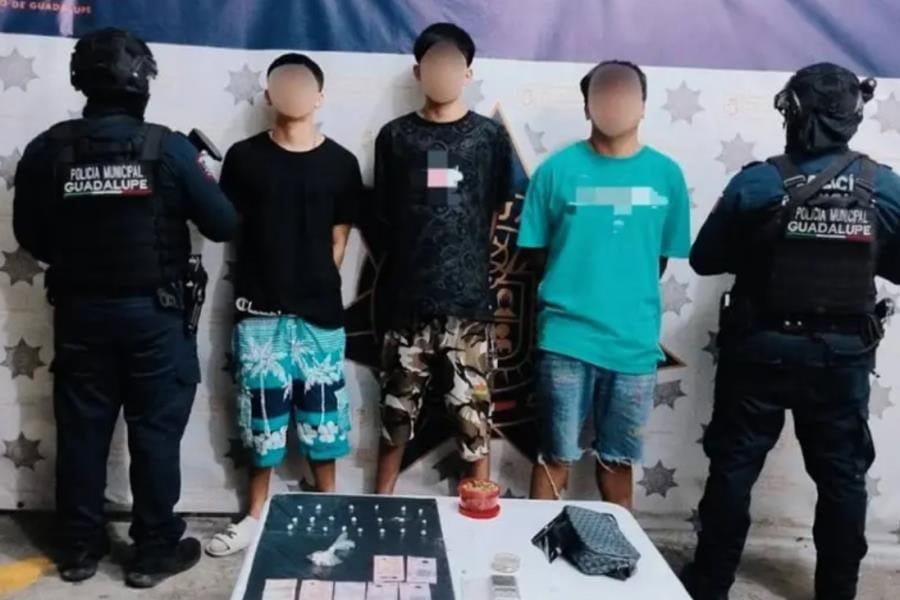 Detienen a menores de 16 y 17 por venta de droga en NL Detienen a menores de 16 y 17 por venta de droga en NL
