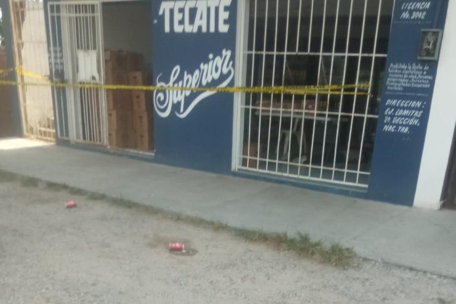 Muere joven tras ataque armado en depósito de cerveza en Nacajuca
