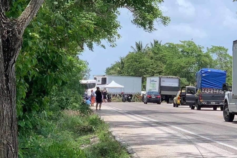 Bloqueo en Atasta podría tener tinte político: Gobierno de Campeche Bloqueo en Atasta podría tener tinte político: Gobierno de Campeche