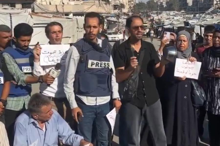 "Están muriendo de hambre": Agencia AFP pide ayuda para colaboradores en Gaza