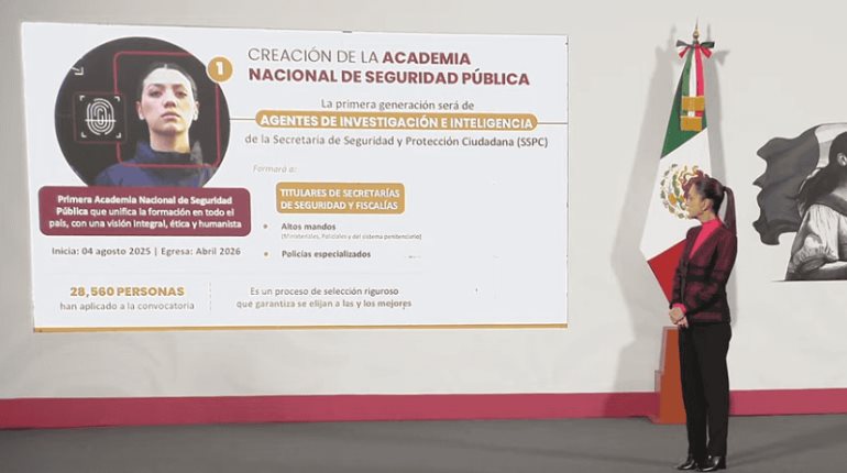 Gobierno federal abre la Academia Nacional de Seguridad Pública