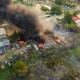 Se incendia retén de vehículos en sector Pyasur de Villahermosa