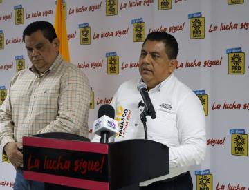 Visita de Sheinbaum a Tabasco fue para calmar ánimos entre May y Adán Augusto: PRD Tabasco