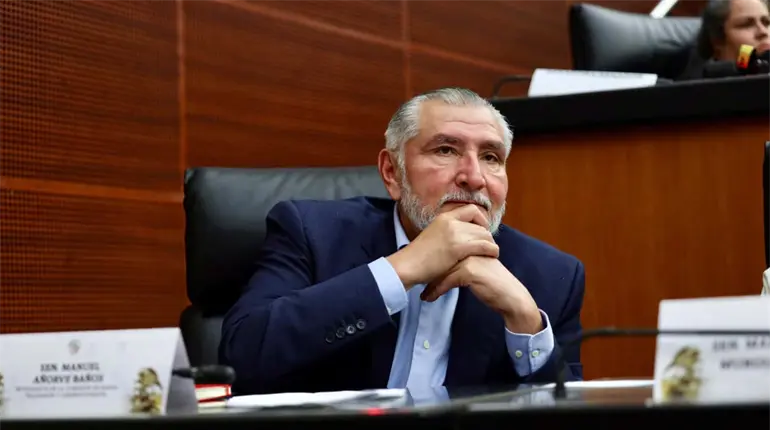 Descartan diputados de Morena investigar a Adán Augusto por caso Bermúdez