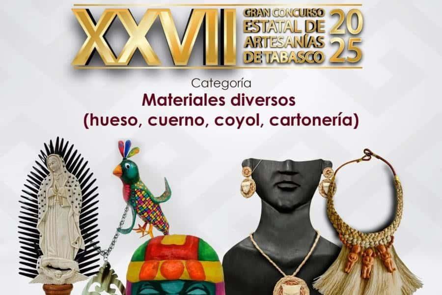 IFAT da a conocer a ganadores del XXVII Gran Concurso Estatal de Artesanías de Tabasco
