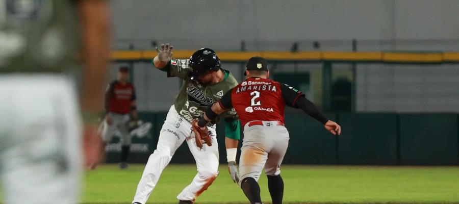 Oaxaca blanquea 2-0 a Olmecas para quedarse con el primero de la serie Oaxaca blanquea 2-0 a Olmecas para quedarse con el primero de la serie