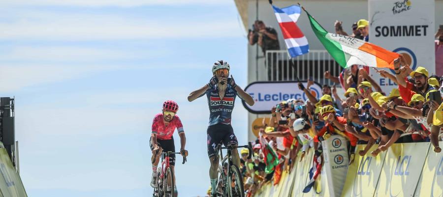 Valentín Paret-Peintre gana la etapa 16 del Tour de Francia Valentín Paret-Peintre gana la etapa 16 del Tour de Francia