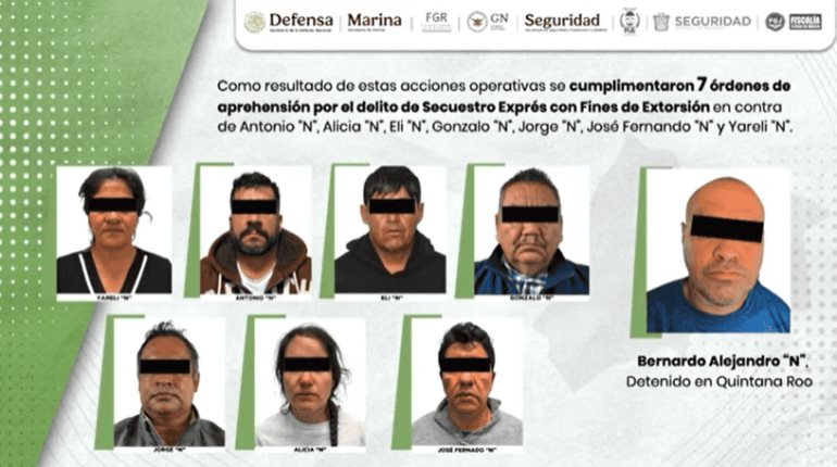 En Edomex con Operativo Liberación detienen a 48 extorsionadores; eran de la Familia Michoacana
