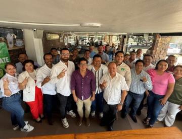 Sostiene PVEM Tabasco reunión con sus dirigentes municipales