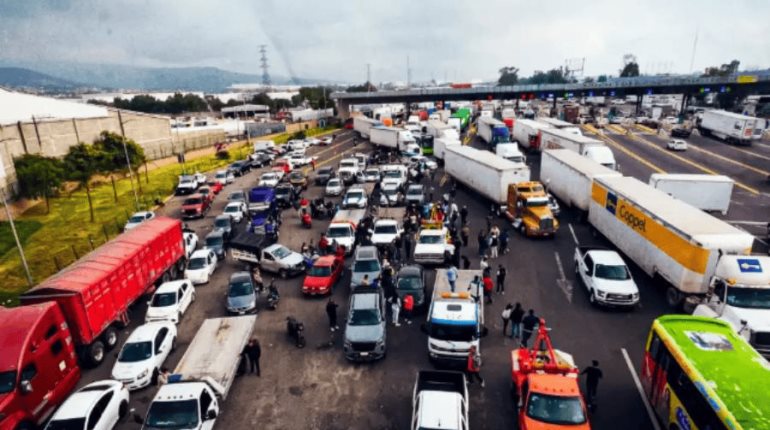 Localizan con vida a coordinador de ACME tras bloqueos de transportistas en Edomex
