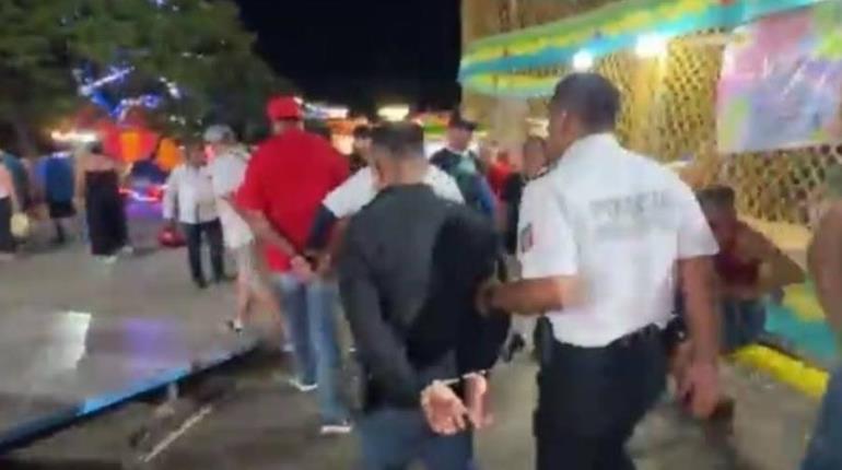 Detienen a estafadores que operaban en la Feria de Ciudad del Carmen
