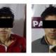 Detienen a dos sujetos en Casa Blanca; les aseguran presunta marihuana, "ponchallantas" y gasolina