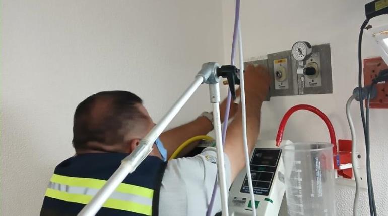 Anuncia IMSS Bienestar sustitución a tomas de oxígeno en hospitales de Tabasco