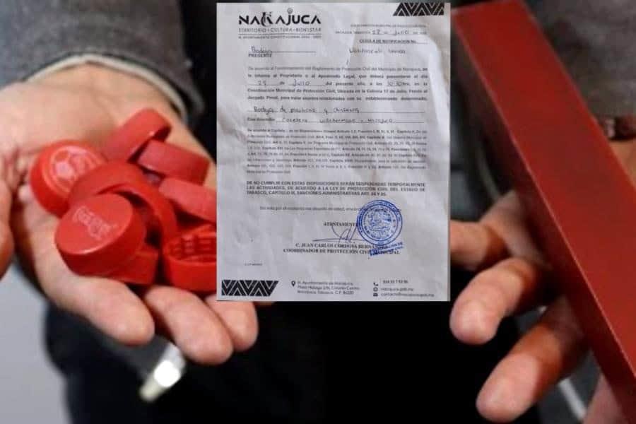 Empresario acusa prepotencia en Protección Civil de Nacajuca, tras amago de clausura Empresario acusa prepotencia en Protección Civil de Nacajuca, tras amago de clausura