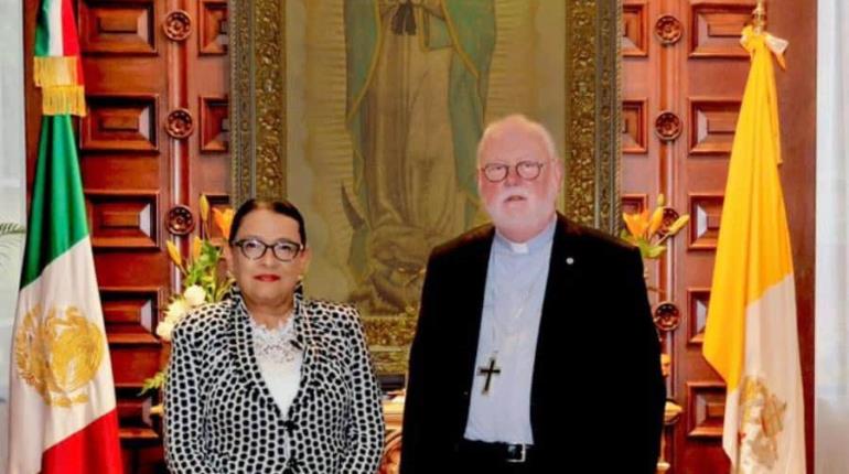 Segob se reúne con secretario de El Vaticano