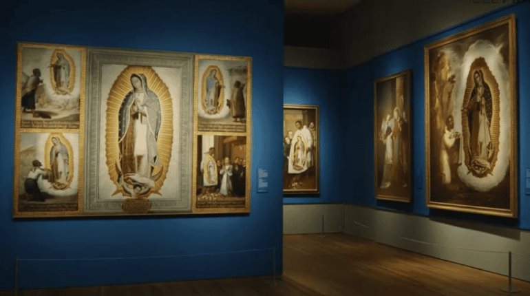 Exponen en el Museo del Prado de España casi 70 obras de la Virgen de la Guadalupe