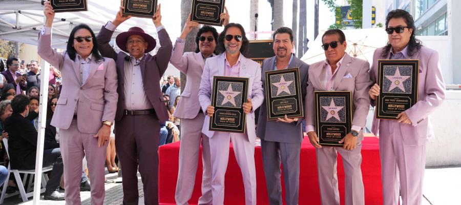Felicita Gobierno de México a "Los Bukis" por su estrella en Hollywood Felicita Gobierno de México a "Los Bukis" por su estrella en Hollywood