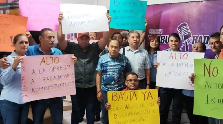 Trabajadores de la UPCH denuncian de nueva cuenta hostigamiento; piden intervención del gobierno
