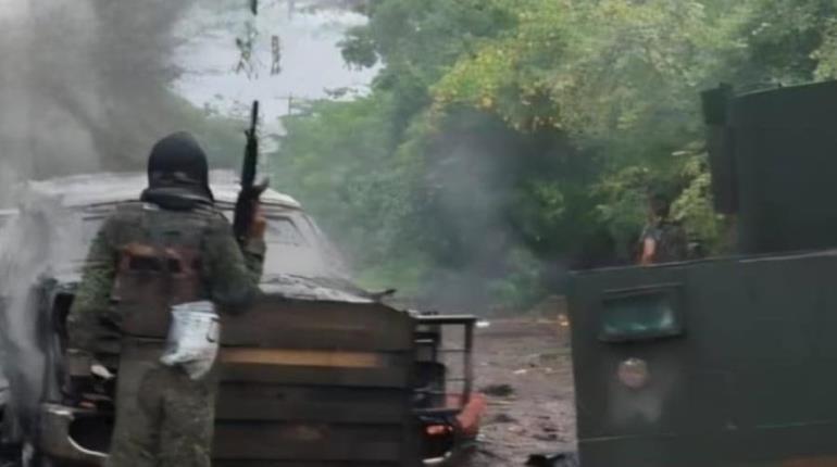 Con explosivos, CNJG ataca por séptimo día consecutivo a Apatzingán, Michoacán