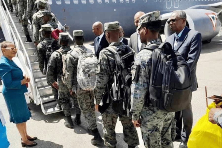 Haití envía a 150 soldados para recibir entrenamiento en México tras repunte de violencia por pandillas Haití envía a 150 soldados para recibir entrenamiento en México tras repunte de violencia por pandillas