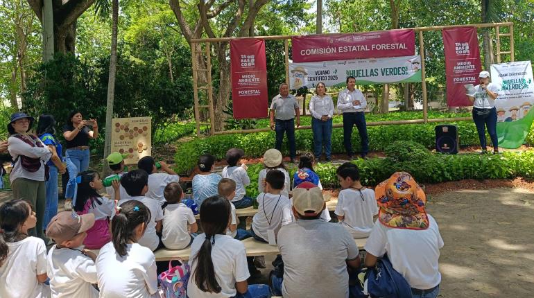 Clausuran actividades de verano científico "Huellas Verdes" del Ayuntamiento de Centro