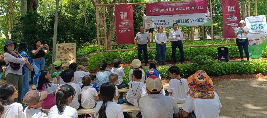 Clausuran actividades de verano científico "Huellas Verdes" del Ayuntamiento de Centro