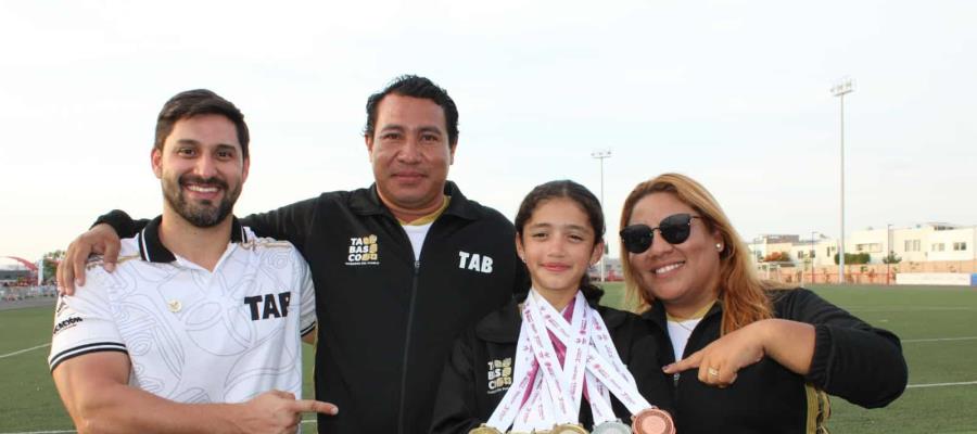 Tabasco en su mejor lugar en 10 años en la Olimpiada Nacional; logra 59 medallas