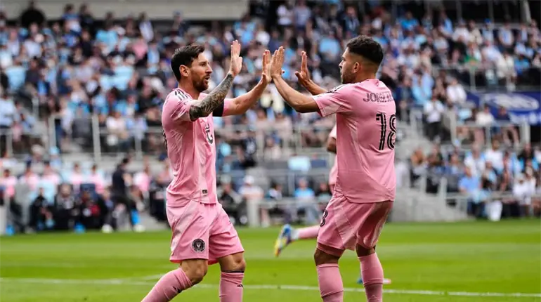 MLS suspende un juego a Messi y Jordi Alba por no asistir al Juego de Estrellas