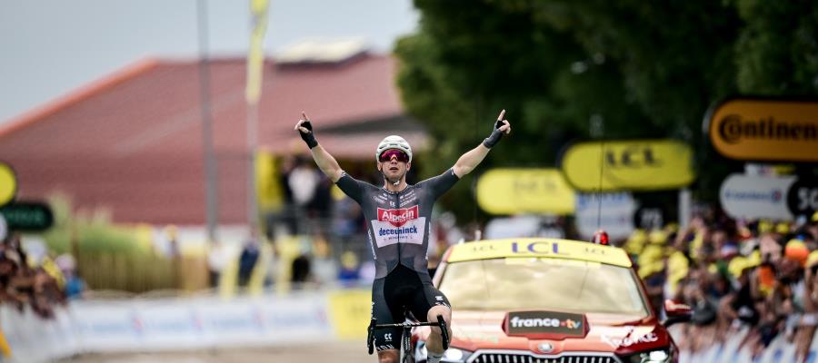 Kaden Groves gana la penúltima etapa del Tour de Francia Kaden Groves gana la penúltima etapa del Tour de Francia