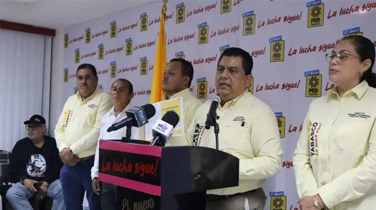 PRD pide al IEPC "no temblarle la mano" en nuevo resolutivo sobre informe de May