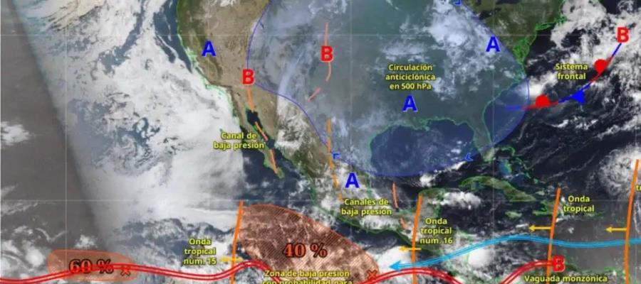 Conagua advierte posible formación de nuevo huracán en el Pacífico