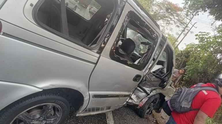 Accidente en la Villahermosa-Teapa deja una mujer muerta y 5 heridos