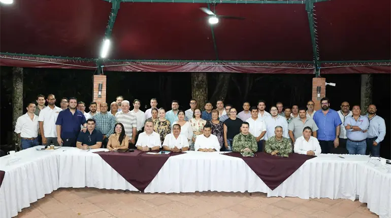 May aborda con restauranteros temas de seguridad y proyecto ´Villahermosa 2030´