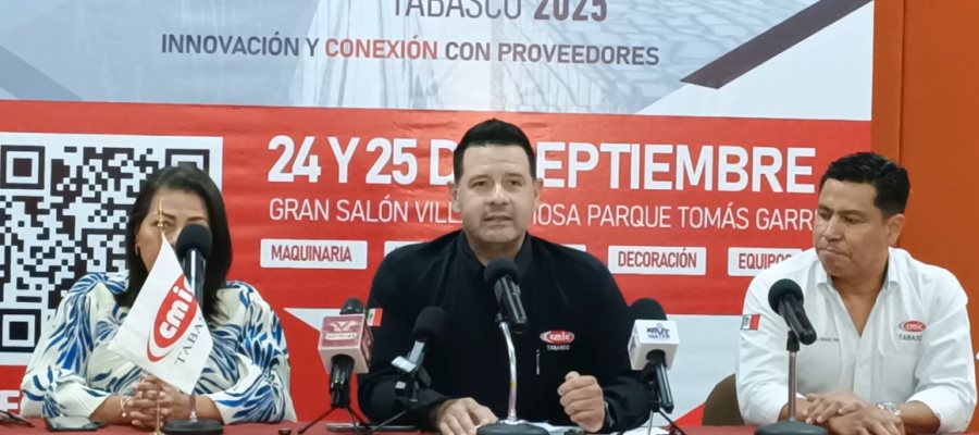 Segunda "Expo Construcción Tabasco 2025", será el 24 y 25 de septiembre: CMIC Segunda "Expo Construcción Tabasco 2025", será el 24 y 25 de septiembre: CMIC