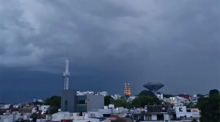 Prevé Conagua lluvias de hasta 75 mm en Tabasco